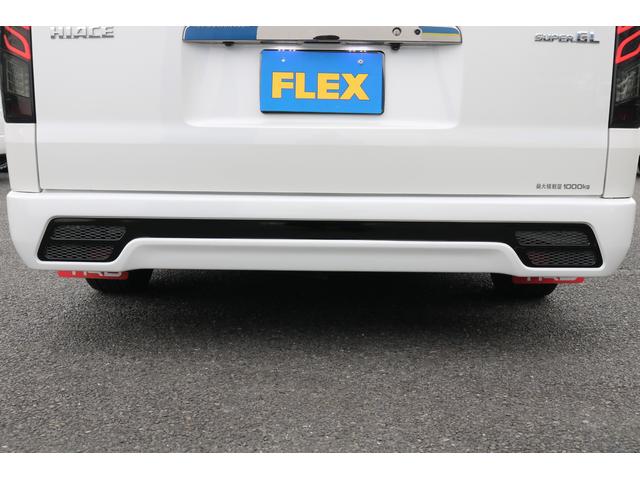 スーパーGL ダークプライムII BIGX搭載 フリップダウン ベットキット フルエアロ 各種カスタム済 LEDテールランプ パールホワイト TOYO H20 アルミ マッドフラップ ウインカーミラー ガッツミラー同色塗装(57枚目)