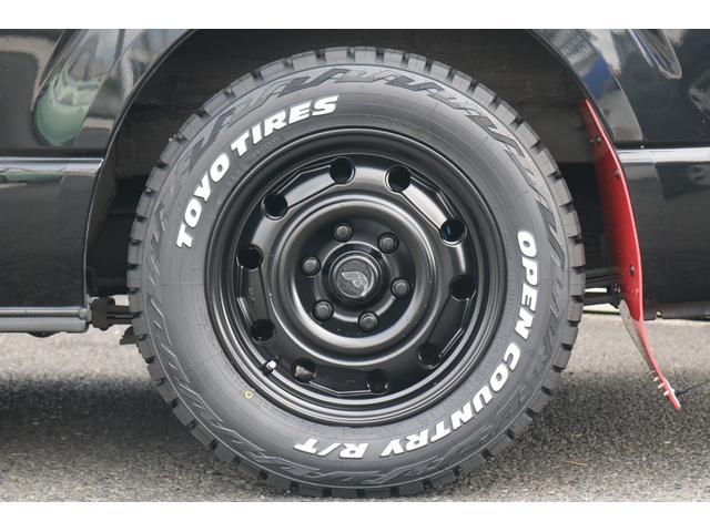 ハイエースバン ロングＤＸ　オフロード仕様　フローリング　ベッドキット　シートカバー　寒冷地仕様　Ｐａｗ　１６インチアルミ　オープンカントリー　マッドフラップ　ルーフスピーカー　カロッツェリア　フリップダウンモニター　ＥＴＣ（36枚目）