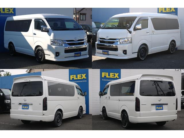 ハイエースワゴン ＧＬ　ロング　内装架装ｆａｍｉｌｉａｒ　ＦＦヒーター　ＢＩＧＸ　ＯＰＴＭサウンド　ＮＣ－１アルミ　シートカバー　ドアバイザー　ルーフスピーカー　ＥＴＣ　センターコンソール　ＬＥＤテール　エアロ　サブバッテリー（29枚目）