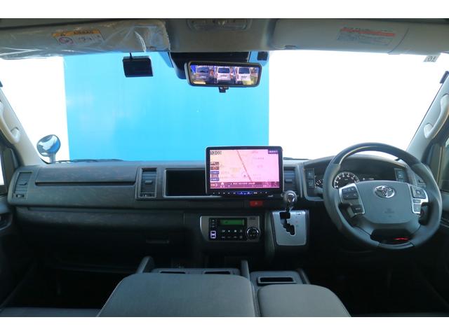 ハイエースワゴン ＧＬ　ロング　内装架装ｆａｍｉｌｉａｒ　ＦＦヒーター　ＢＩＧＸ　ＯＰＴＭサウンド　ＮＣ－１アルミ　シートカバー　ドアバイザー　ルーフスピーカー　ＥＴＣ　センターコンソール　ＬＥＤテール　エアロ　サブバッテリー（38枚目）