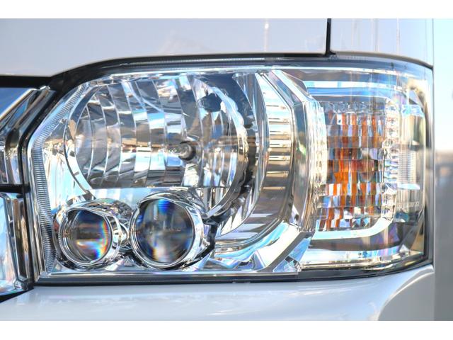 ハイエースワゴン GL ロング familiar センターテーブル フラット フローリング施工 ナビ ETC フリップダウンモニター シートカバー ULTIMATE LEDテール NT-1 16インチ デジタルインナーミラー PVM(22枚目)