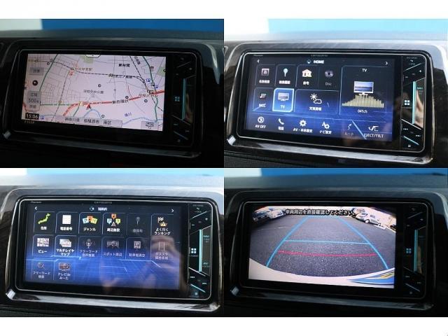 ハイエースバン スーパーＧＬ　ダークプライム　ベッドキット　ＣＦカーゴ　社外フロントスポイラー　煌ＬＥＤテール　７インチナビ　サイドバー　ＥＴＣ　バックカメラ　ベッドキット　ガッツミラー同色塗装　フェニーチェ　１６インチ　グッドイヤー（5枚目）