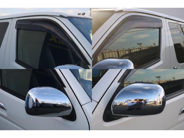 ハイエースバン スーパーＧＬ　ダークプライム　ベッドキット　ＣＦカーゴ　社外フロントスポイラー　煌ＬＥＤテール　７インチナビ　サイドバー　ＥＴＣ　バックカメラ　ベッドキット　ガッツミラー同色塗装　フェニーチェ　１６インチ　グッドイヤー（72枚目）