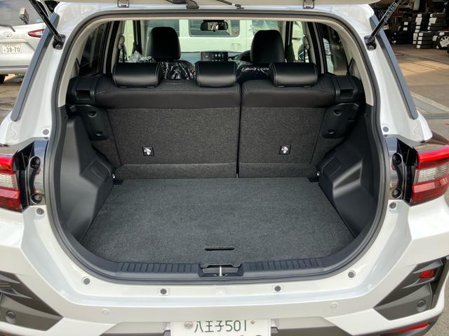 ロッキー プレミアムＧ　ＨＥＶ　バックカメラ　アダプティブクルーズコントロールシステム　レーンアシスト　シートヒーター　ＬＥＤヘッドライト　盗難防止システム　衝突安全ボディ　アルミホイール　電動格納ミラー　運転席助手席エアバック（52枚目）