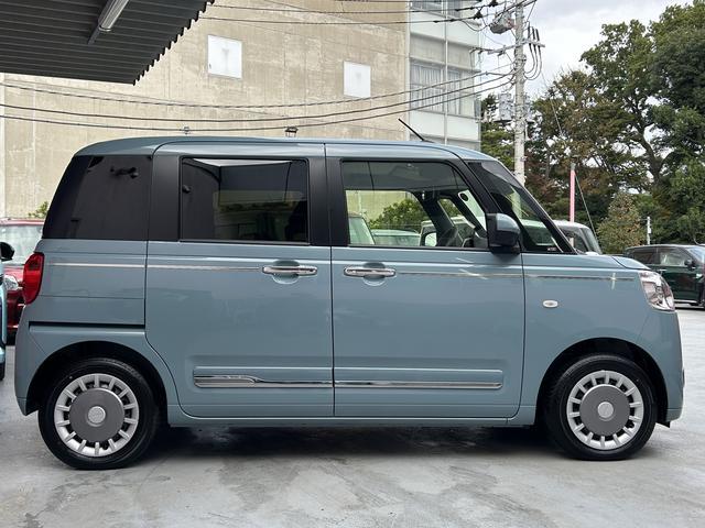 ムーヴキャンバス セオリーG ナビ・ドラレコ・ETC・パノラマモニター付 保証 新車保証・まごころ保証 1年間・走行距離無制限付き ブルートゥース ナビTV 全方位モニター SDナビ 衝突軽減ブレーキ 電動格納式ミラー ETC ドラレコ LEDヘッド ワンオーナー 禁煙(18枚目)