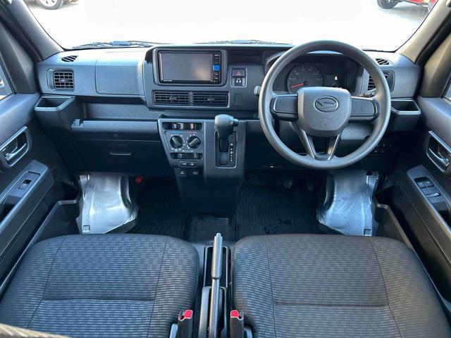 ハイゼットカーゴ ＤＸ　純正エントリーナビ・ＥＴＣ・キーレスキー付　保証　新車保証・まごころ保証　１年間・走行距離無制限付き　Ｂｌｕｅｔｏｏｔｈ対応　ＥＴＣ車載器　ＤＶＤ　ＵＳＢ　安全ボディ　ナビＴＶ　キーレスキー　両側スライドドア　エコアイドル　ＥＳＣ　記録簿（15枚目）