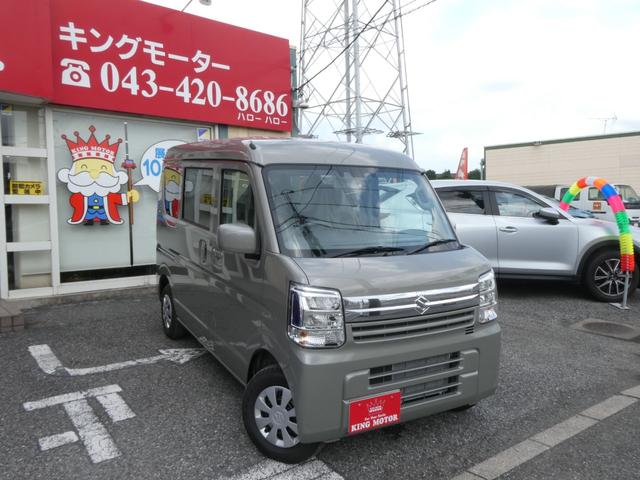 エブリイ ジョイン　届出済未使用車　衝突被害軽減システム　レーンアシスト　クリアランスソナー　アイドリングストップ　ＰＵＳＨスタート　シートヒーター　ＵＳＢ端子　ＬＥＤヘッドライト（8枚目）