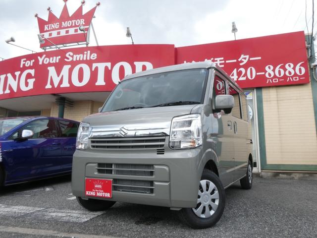 エブリイ ジョイン　届出済未使用車　衝突被害軽減システム　レーンアシスト　クリアランスソナー　アイドリングストップ　ＰＵＳＨスタート　シートヒーター　ＵＳＢ端子　ＬＥＤヘッドライト（10枚目）