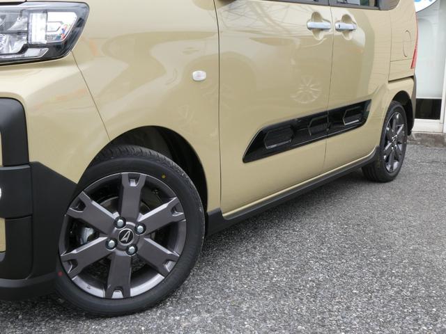 タント ファンクロスターボリミテッド 両側電動スライドドア/ETC/LEDヘッドライト/シートヒーター/デッキボードスタンド/オートブレーキホールド/アダプティブクルーズコントロール/純正アルミ/届出済未使用車/クリアランスソナー(13枚目)