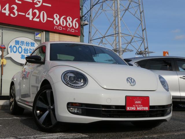 ザ・ビートル ターボ　クールスターパッケージ　メモリーナビ　Ｂｌｕｅｔｏｏｔｈ　レザーシート　クリアランスソナー　ＰＵＳＨスタート　オートクルーズコントロール　パドルシフト　１８インチアルミホイール　スマートキー（9枚目）