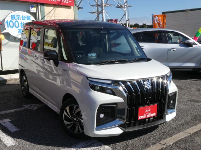 ソリオバンディット ハイブリッドＭＶ　登録済未使用車　メモリーナビ　全方位モニター　両側電動スライドドア　ヘッドアップディスプレイ　アダプティブクルーズコントロール　クリアランスソナー　Ｂｌｕｅｔｏｏｔｈ　衝突被害軽減システム　スマキー（13枚目）