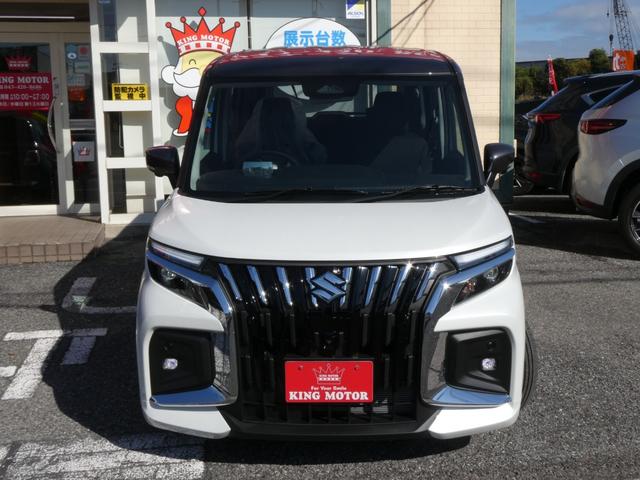 ソリオバンディット ハイブリッドＭＶ　登録済未使用車　メモリーナビ　全方位モニター　両側電動スライドドア　ヘッドアップディスプレイ　アダプティブクルーズコントロール　クリアランスソナー　Ｂｌｕｅｔｏｏｔｈ　衝突被害軽減システム　スマキー（14枚目）