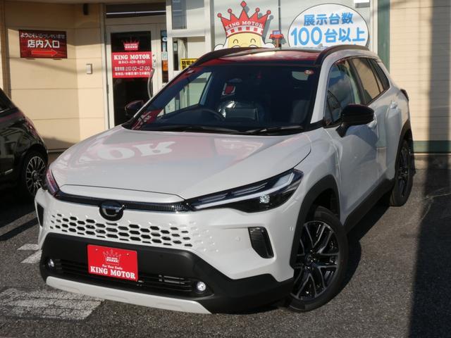 カローラクロス ハイブリッド　Ｚ　登録済未使用車　メモリーナビ　パノラマルーフ　Ｂｌｕｅｔｏｏｔｈ　アダプティブクルーズコントロール　プリクラッシュセーフティ　ＥＴＣ２．０　パークアシスト　パワーバックドア　オートマチックハイビーム（16枚目）