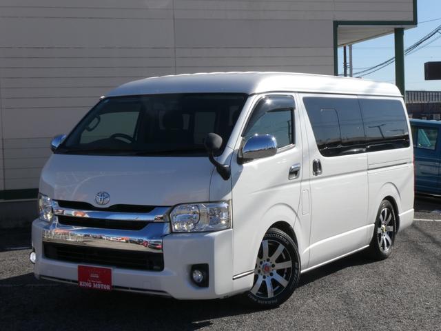 ハイエースバン ロングスーパーGL メモリーナビ 外部モニター フリップダウンモニター バックカメラ BluetoothAudio 社外17インチアルミホイール ドライブレコーダー ETC キーレス(23枚目)