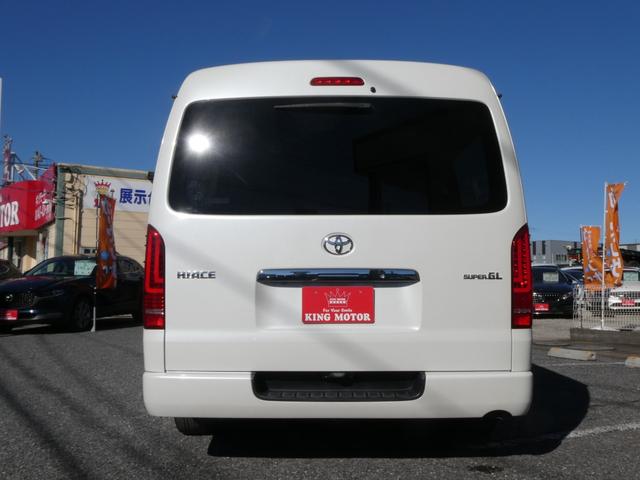 ハイエースバン ロングスーパーGL メモリーナビ 外部モニター フリップダウンモニター バックカメラ BluetoothAudio 社外17インチアルミホイール ドライブレコーダー ETC キーレス(33枚目)