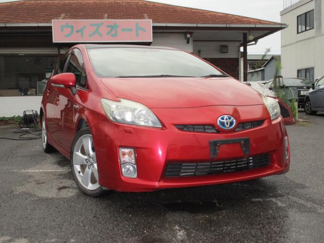 プリウス Sツーリングセレクション 純正HDDナビ Bモニター ワンセグ ETC スマートキー2個 Bluetooth AW17(2枚目)