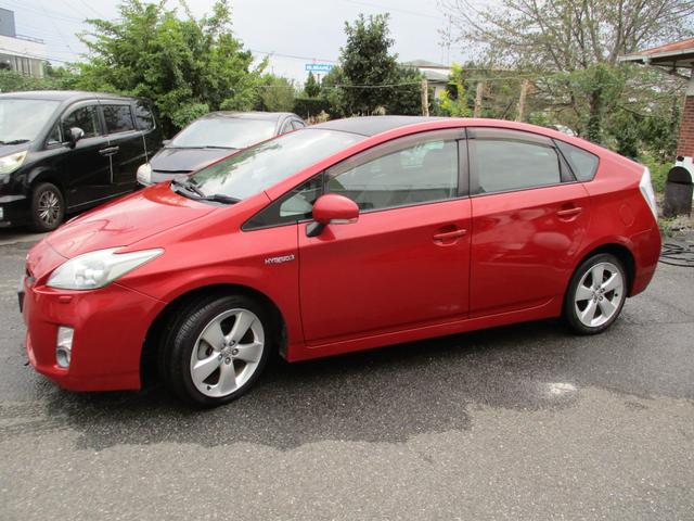 プリウス Sツーリングセレクション 純正HDDナビ Bモニター ワンセグ ETC スマートキー2個 Bluetooth AW17(4枚目)