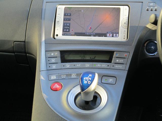 プリウス G 純正Mナビ Bモニター ワンセグ ETC クルーズコントロール ハーフレザーシート 運転席パワーシート スマートキー(10枚目)