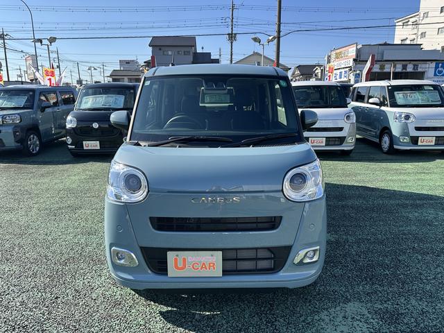 ムーヴキャンバス セオリーＧ　１年保証・走行距離無制限　走行距離２，１９０ｋｍ　デモカーＵＰ　ＬＥＤヘッドライト　ＬＥＤフォグランプ　両側電動スライドドア　左右シートヒーター（2枚目）