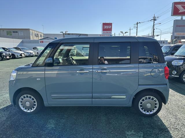 ムーヴキャンバス セオリーＧ　１年保証・走行距離無制限　走行距離２，１９０ｋｍ　デモカーＵＰ　ＬＥＤヘッドライト　ＬＥＤフォグランプ　両側電動スライドドア　左右シートヒーター（5枚目）