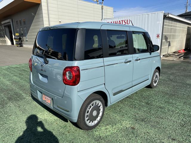 ムーヴキャンバス セオリーＧ　１年保証・走行距離無制限　走行距離２，１９０ｋｍ　デモカーＵＰ　ＬＥＤヘッドライト　ＬＥＤフォグランプ　両側電動スライドドア　左右シートヒーター（9枚目）