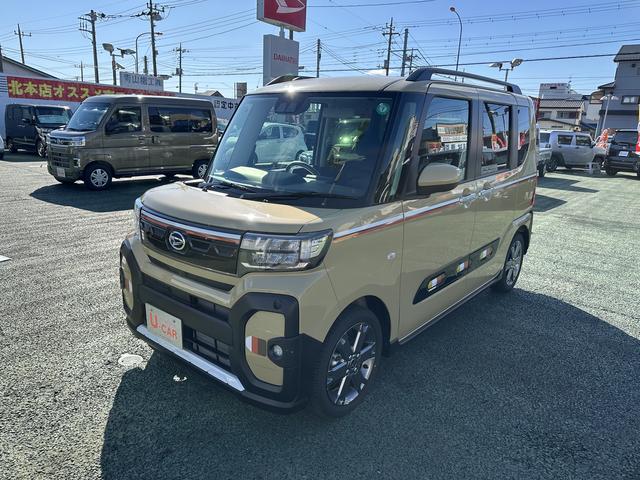 タント ファンクロスターボ　１年保証・走行距離無制限　走行距離２１３ｋｍ　両側電動スライドドア　ＬＥＤヘッドライト　ＬＥＤフォグランプ　左右シートヒーター（7枚目）