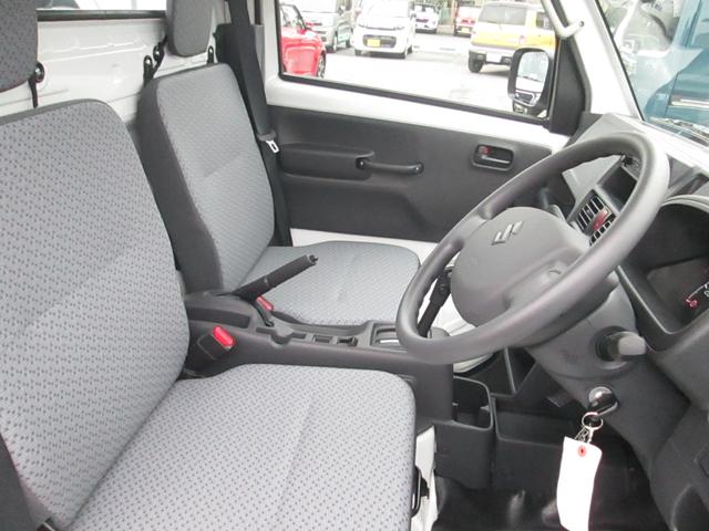 キャリイトラック ＫＣエアコン・パワステ　７型　前後衝突被害軽減ブレーキ☆　オートライト　禁煙車　スズキセーフティーサポート　ワンオーナー　４ＷＤ　衝突被害軽減システム　アイドリングストップ　横滑り防止機能　衝突安全ボディ（5枚目）