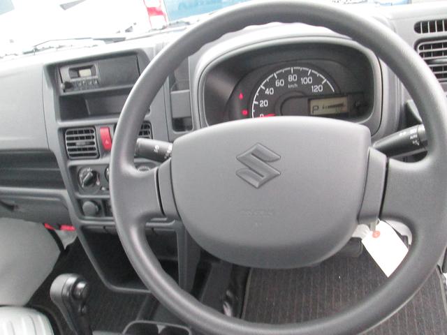 キャリイトラック ＫＣエアコン・パワステ　７型　前後衝突被害軽減ブレーキ☆　オートライト　禁煙車　スズキセーフティーサポート　ワンオーナー　４ＷＤ　衝突被害軽減システム　アイドリングストップ　横滑り防止機能　衝突安全ボディ（10枚目）