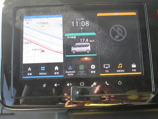 スペーシア HYBRID X 9インチ全方位メモリーナビ☆スズキコネクト バックカメラ オートライト Bluetooth スライドドア 純正ナビ プッシュスタート シートヒーター オートエアコン 禁煙車 スズキセーフティーサポート ワンオーナー 衝突被害軽減システム(11枚目)