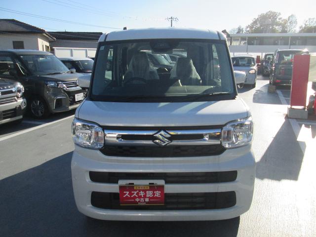 スペーシア ＨＹＢＲＩＤ　Ｘ　９インチ全方位メモリーナビ☆スズキコネクト　バックカメラ　オートライト　Ｂｌｕｅｔｏｏｔｈ　スライドドア　純正ナビ　プッシュスタート　シートヒーター　オートエアコン　禁煙車　スズキセーフティーサポート　ワンオーナー　衝突被害軽減システム（38枚目）