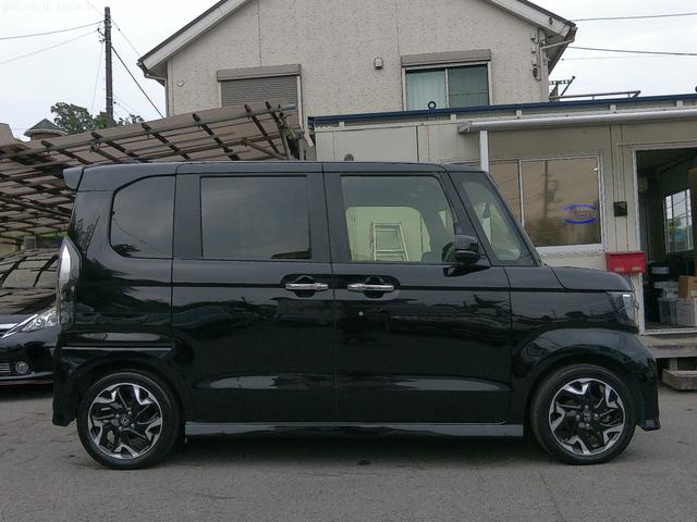Ｎ－ＢＯＸカスタム Ｇ・Ｌターボホンダセンシング　保証付　両側パワースライドドア　アダプティブクルーズコントロール　ＳＤナビ　ブルートゥース　バックカメラ　ＬＥＤヘッドライト　シートヒーター　ＥＴＣ　ハーフレザーシート　インテリキー（6枚目）