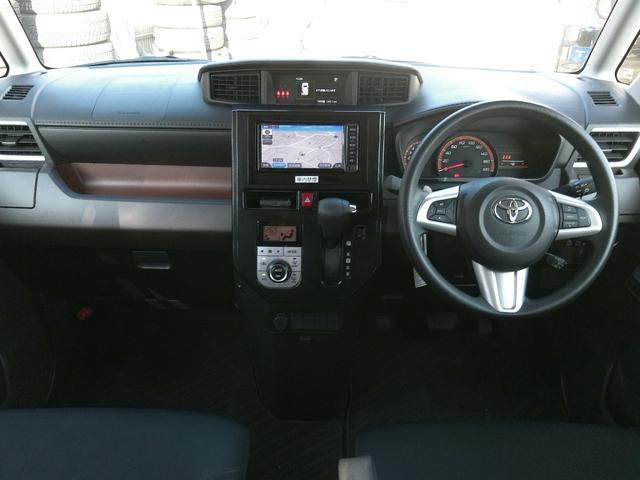 タンク G-T 保証付 ターボ ドライブレコーダー 両側パワースライドドア クルーズコントロール ETC 純正SDナビ バックカメラ ブルートゥース アイドリングストップ プッシュスタート インテリキー(3枚目)