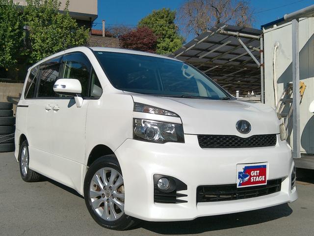 ヴォクシー ＺＳ　保証付　後期型　両側パワースライドドア　純正ＳＤナビ　バックカメラ　ブルートゥース　キャプテンシート７人　パドルシフト　ビルトインＥＴＣ　フルセグ地デジ　インテリキー（13枚目）