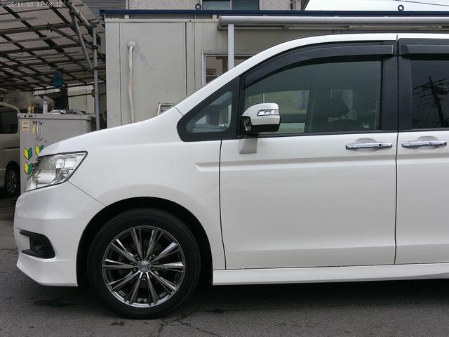 ステップワゴンスパーダ Z 保証付 フリップダウンモニター アルパイン8インチSDナビ 両側パワースライドドア ブルートゥース フルセグ地デジ パドルシフト ETC ドライブレコーダー インテリキー(22枚目)