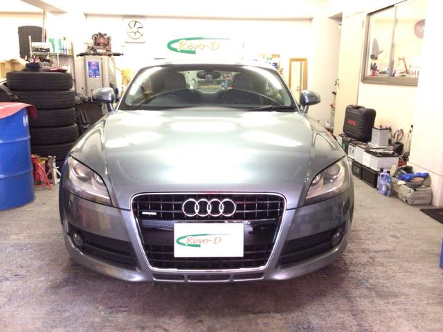 TTクーペ 3.2クワトロ 社外アルミホイール19インチ、GPSレーダー探知機(セルスター),ETC,社外ナビTV、ドライブレコーダー、パワーシート、シートヒーター、V6 3200cc 4WD(2枚目)