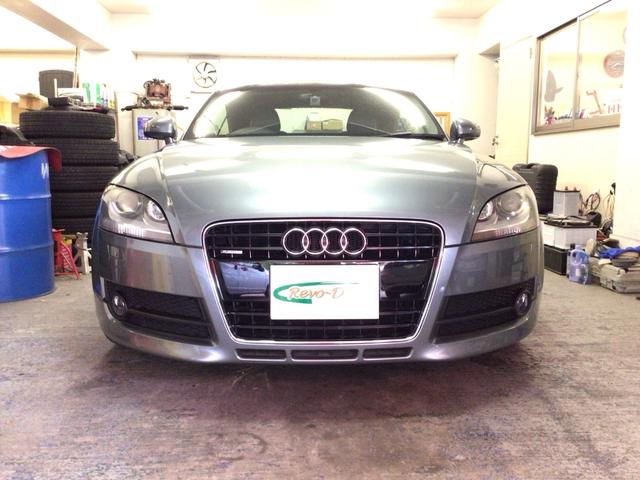 TTクーペ 3.2クワトロ 社外アルミホイール19インチ、GPSレーダー探知機(セルスター),ETC,社外ナビTV、ドライブレコーダー、パワーシート、シートヒーター、V6 3200cc 4WD(3枚目)