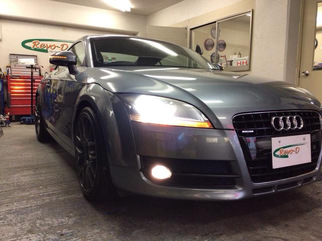 TTクーペ 3.2クワトロ 社外アルミホイール19インチ、GPSレーダー探知機(セルスター),ETC,社外ナビTV、ドライブレコーダー、パワーシート、シートヒーター、V6 3200cc 4WD(22枚目)