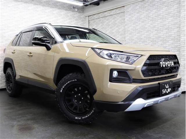 アドベンチャー 4WD 黒皮パワーシート 新品アルミホイール リフトアップ 新品ディスプレイオーディオ Apple/AndroidCarPlay対応 シートH/シートAC ワンオーナー(4枚目)