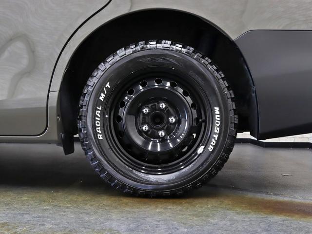 ヴォクシー ハイブリッドＸ　ＴＯＹＯＴＡグリル／Ｇｚフードモール／ＮＥＷ１５インチスチールホイール／マッドスタータイヤ／ルーフラック／純正ＳＤナビ＆地デジＴＶ／Ｂｌｕｅｔｏｏｔｈ接続／両側電動スライドドア／ブラウンシートカバー（13枚目）