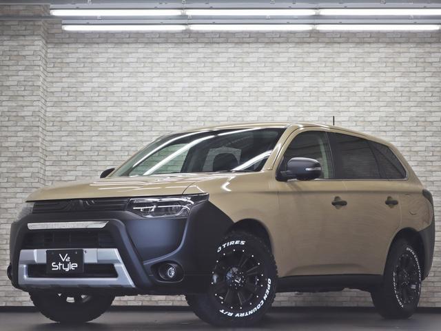 アウトランダー ２４Ｇナビパッケージ　ＮＥＷ１６ｉｎＡＷ／ＴＯＹＯオープンカントリーＲＴタイヤ／マットグリル／テールランプブラックアウト／４ＷＤ／プッシュスタート／７人乗り／スマートキー／クルーズコントロール／全塗装済（53枚目）