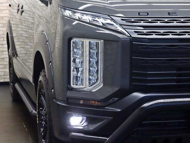 デリカＤ：５ Ｐ　４ＷＤ／１０インチナビ／両側電動ＳＤ／ｅ－Ａｓｓｉｓｔ／ＪＡＯＳオーバフェンダー／バスターズ２０８０／ＧＯＱＢＵＴＯ－Ｒ３／サイドステップ／ＮＥＷ１６ｉｎＡＷ／ＢＦＧ新品タイヤ／リフトＵＰ／記録簿付（9枚目）