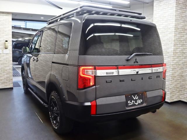 デリカＤ：５ Ｐ　４ＷＤ／１０インチナビ／両側電動ＳＤ／ｅ－Ａｓｓｉｓｔ／ＪＡＯＳオーバフェンダー／バスターズ２０８０／ＧＯＱＢＵＴＯ－Ｒ３／サイドステップ／ＮＥＷ１６ｉｎＡＷ／ＢＦＧ新品タイヤ／リフトＵＰ／記録簿付（18枚目）