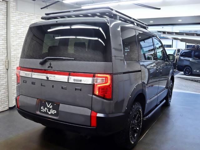 デリカＤ：５ Ｐ　４ＷＤ／１０インチナビ／両側電動ＳＤ／ｅ－Ａｓｓｉｓｔ／ＪＡＯＳオーバフェンダー／バスターズ２０８０／ＧＯＱＢＵＴＯ－Ｒ３／サイドステップ／ＮＥＷ１６ｉｎＡＷ／ＢＦＧ新品タイヤ／リフトＵＰ／記録簿付（20枚目）