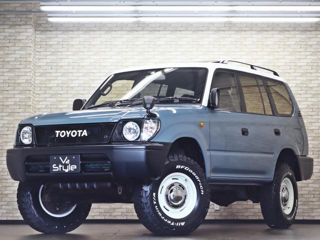 ランドクルーザープラド ＴＸ　サンルーフ／丸目ヘッドライト／リフトアップ／新品１６インチアルミホイール／新品ＢＦグッドリッチＡＴタイヤ／ＴＯＹＯＴＡグリル／背面タイヤ／ＥＴＣ／サテライトサブウーファー付き／新品バッテリー／全塗装済（46枚目）