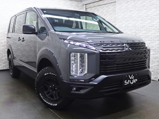 デリカD:5 P 4WD/両側電動SD/e-Assist/JAOSオーバーフェンダー/リフトUP/16インチ新品アルミホイール/BFグッドリッチAT新品タイヤ/電動リアゲート/パドルシフト/BT接続/Bカメラ/記録簿付(3枚目)