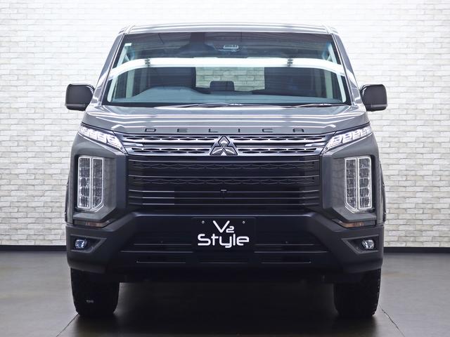 デリカD:5 P 4WD/両側電動SD/e-Assist/JAOSオーバーフェンダー/リフトUP/16インチ新品アルミホイール/BFグッドリッチAT新品タイヤ/電動リアゲート/パドルシフト/BT接続/Bカメラ/記録簿付(4枚目)