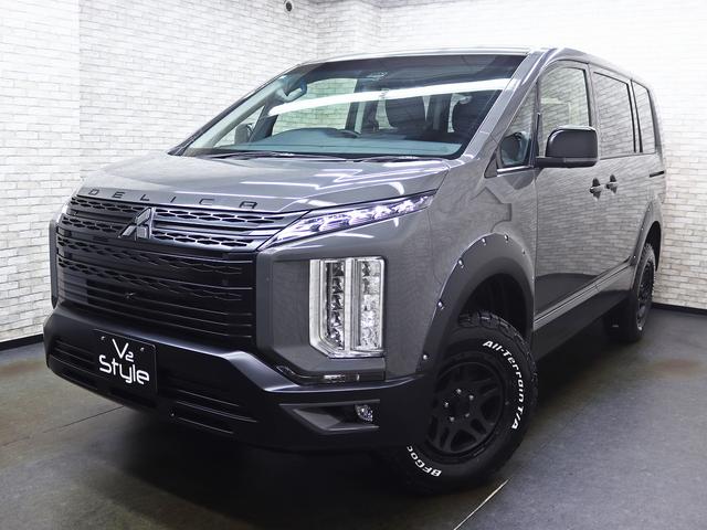 デリカD:5 P 4WD/両側電動SD/e-Assist/JAOSオーバーフェンダー/リフトUP/16インチ新品アルミホイール/BFグッドリッチAT新品タイヤ/電動リアゲート/パドルシフト/BT接続/Bカメラ/記録簿付(5枚目)
