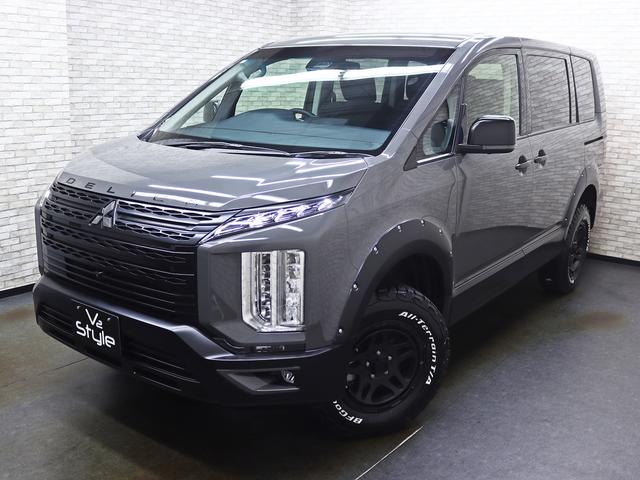 デリカD:5 P 4WD/両側電動SD/e-Assist/JAOSオーバーフェンダー/リフトUP/16インチ新品アルミホイール/BFグッドリッチAT新品タイヤ/電動リアゲート/パドルシフト/BT接続/Bカメラ/記録簿付(6枚目)