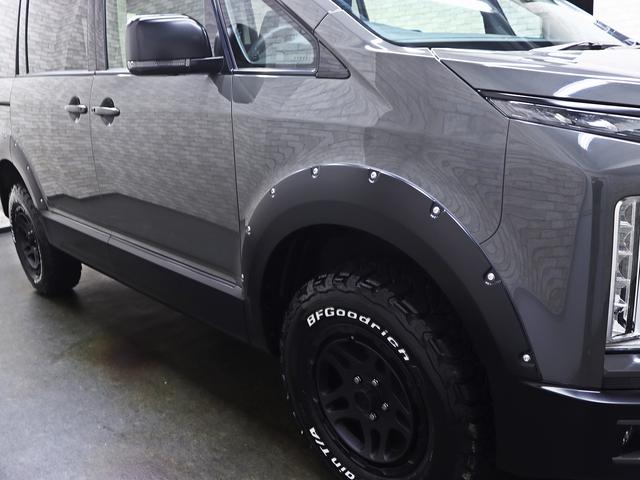デリカD:5 P 4WD/両側電動SD/e-Assist/JAOSオーバーフェンダー/リフトUP/16インチ新品アルミホイール/BFグッドリッチAT新品タイヤ/電動リアゲート/パドルシフト/BT接続/Bカメラ/記録簿付(11枚目)