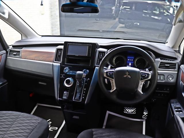 デリカD:5 P 4WD/両側電動SD/e-Assist/JAOSオーバーフェンダー/リフトUP/16インチ新品アルミホイール/BFグッドリッチAT新品タイヤ/電動リアゲート/パドルシフト/BT接続/Bカメラ/記録簿付(21枚目)